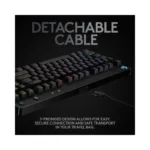Logitech - G PRO TKL Wired Mechanical GX Blue Clicky Switch Gaming Keyboard with RGB Backlighting - Black (Brand New) -.