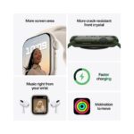 Apple Watch Series 7 Aluminum Case with Starlight Sport Band (Certified Pre-Owned) - view 4