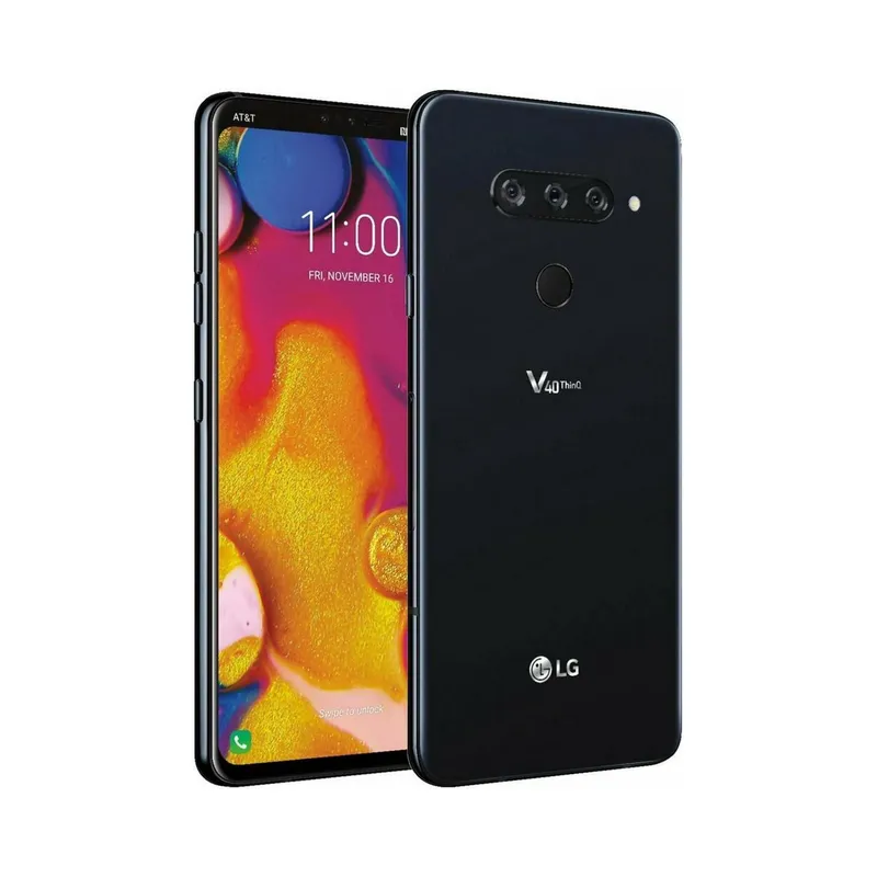 LG V40 ThinQ |International Model Unlocked | 64 GB | Excellent Condition – (Certified Pre-Owned) - view 2