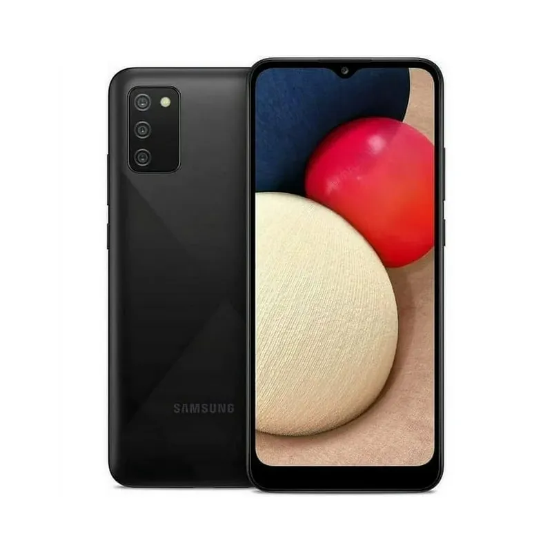 Samsung Galaxy A02s 32GB 4G - Black 6.5" PLS LCD Display - Snapdragon 450 Processor International Model - Unlocked -.