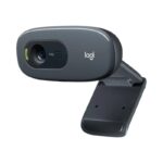 Logitech C270 720 Webcam with Noise-Reducing Mics - Black (Brand New)