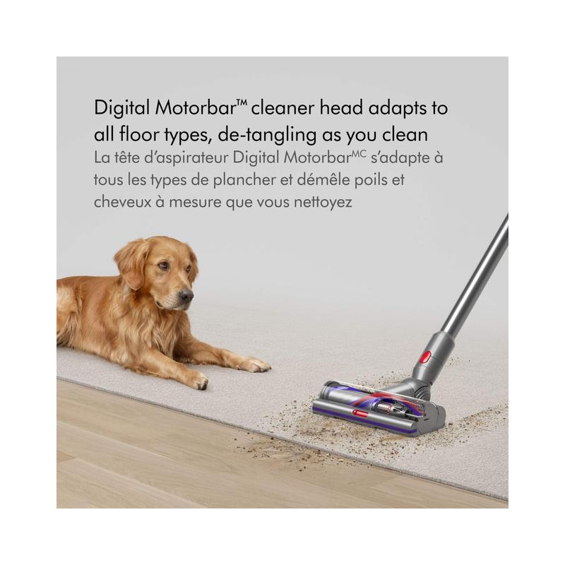 Dyson V15 Detect (Yellow/Nickel) Cordless Vacuum Cleaner - Open Box - view 8