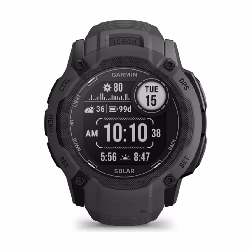 Garmin Instinct® 2X Solar - GPS Multisport Smartwatch, Graphite - Brand New