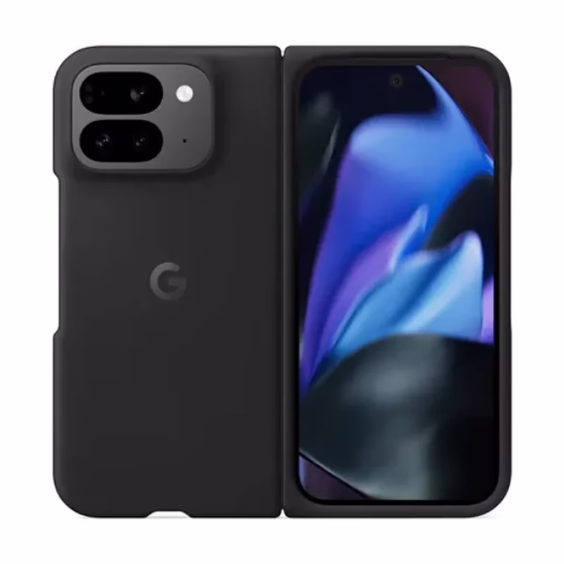 [Original] Google Silicone Case for Pixel 9 Pro Fold – Obsidian Black