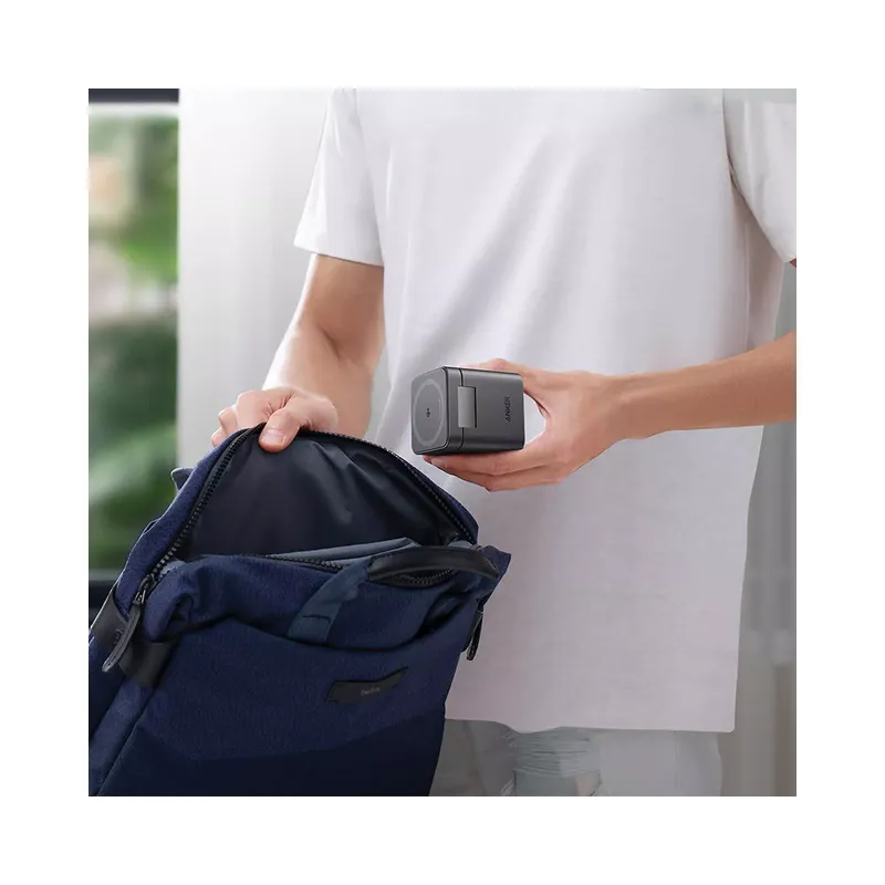 Anker MagGo 3-in-1 Cube Charging Station with Qi2 for iPhone, Airpod , Apple Watch - (Open Box) - view 3