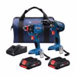 Bosch 18V Impact Driver & Hammer Drill Combo Kit (GXL18V-239B25) - Brand New
