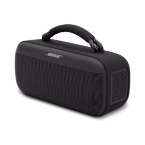 Bose SoundLink Max Portable Speaker, Large Waterproof Bluetooth Speaker, Up to 20 Hours of Battery Life, USB-C, Built-in.