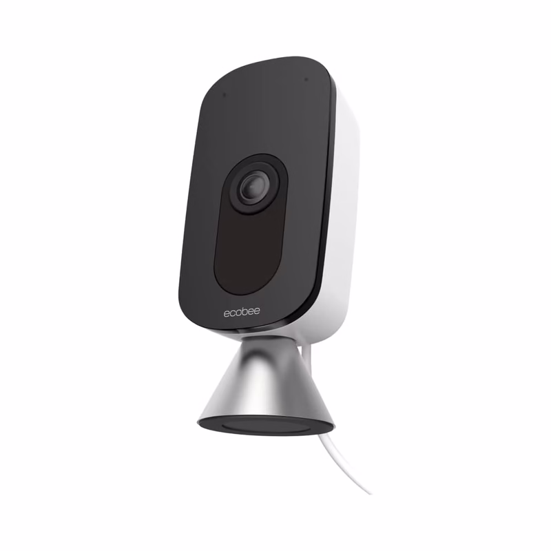 Ecobee Smart Camera – WiFi Security Camera, Smart Home Security System, 1080p HD 180 Degree - Brand New