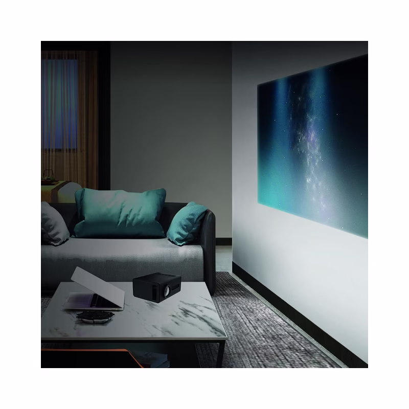 Monster Image Mini Small Format LCD Projector, HD 1080p, Black - Open Box - view 4