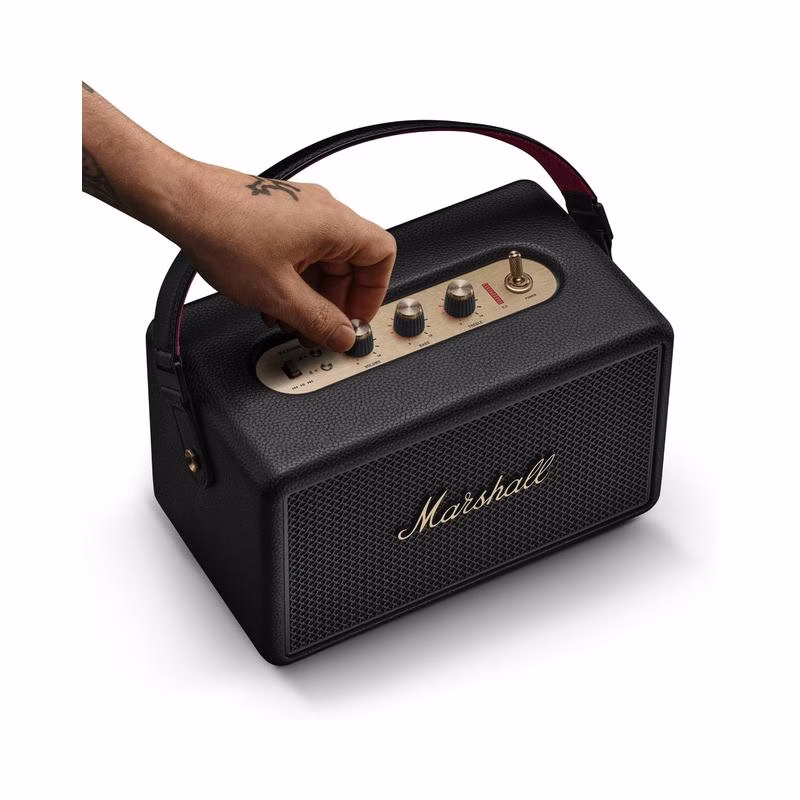 Marshall Kilburn III Portable Bluetooth Speaker - Black & Brass (Brand New) - view 2