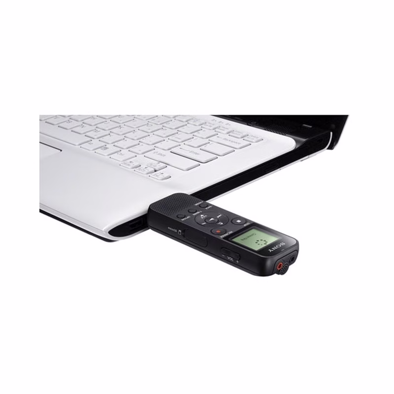 Sony Mono Digital Voice Recorder with Built-in USB - (ICDPX370) - Open Box - view 4