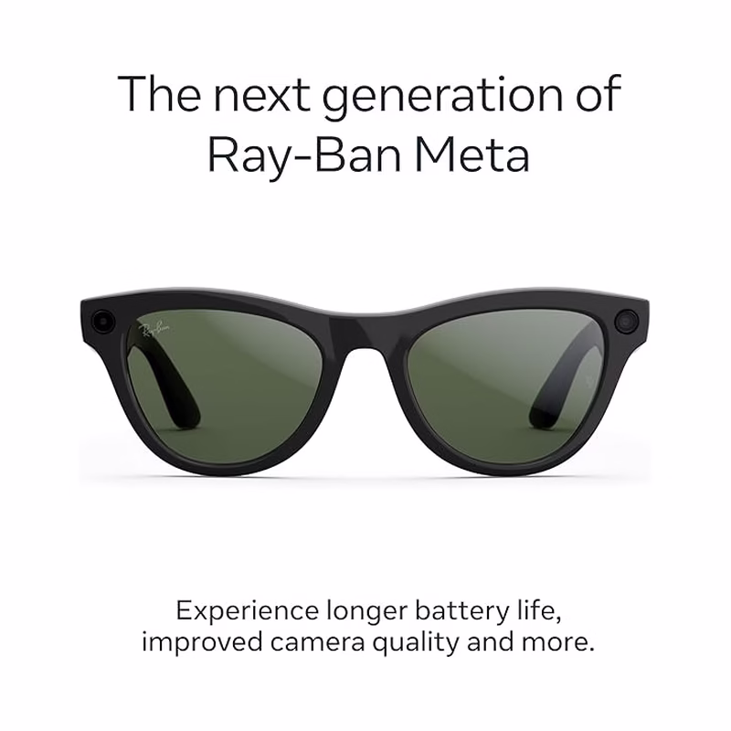 Ray-Ban | Meta Skyler (Gen 2) - Smart AI Glasses (Open Box) - view 2