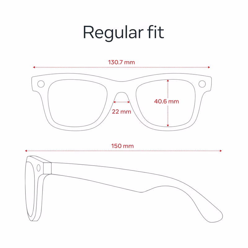 Ray-Ban | Meta Wayfarer (Gen 2) - Smart AI Glasses (Open Box) - view 5