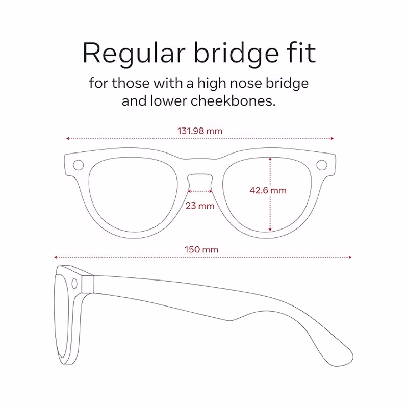 Ray-Ban | Meta Headliner (Gen 2) - Smart AI Glasses (Open Box) - view 3