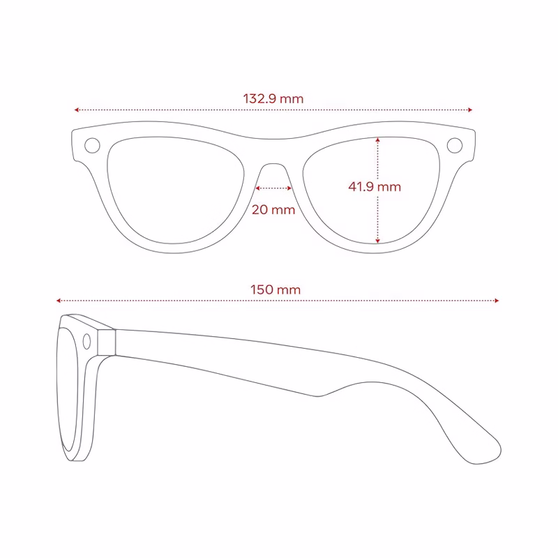 Ray-Ban | Meta Skyler (Gen 2) - Smart AI Glasses (Open Box) - view 3