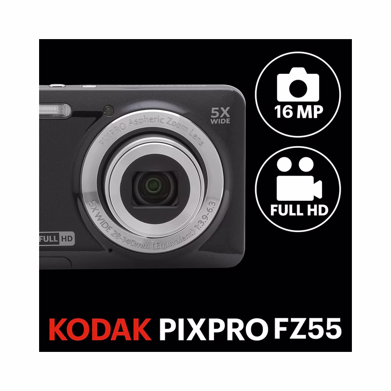 KODAK PIXPRO FZ55 16MP Digital Camera - Brand New - view 2