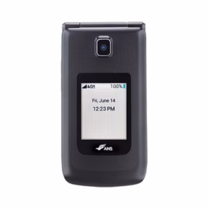 ANS F30 Unlocked Flip Phone with 2.8" Dual Display, 1GB RAM, 8GB Storage, Large Keypad, 4G LTE -(CERTIFIED PRE-OWNED)
