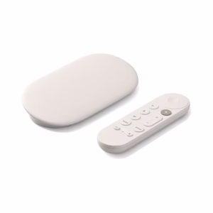 Google TV Streamer (4K) - Voice Search With Remote - Smart Home Control - 32 GB Storage - Porcelain- BRAND NEW