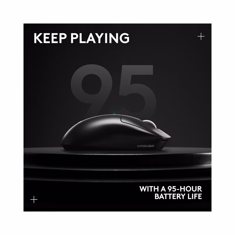 Logitech G PRO X Superlight 2 Wireless Gaming Mouse ,60g, HERO 2 Sensor – (Open Box) - view 2