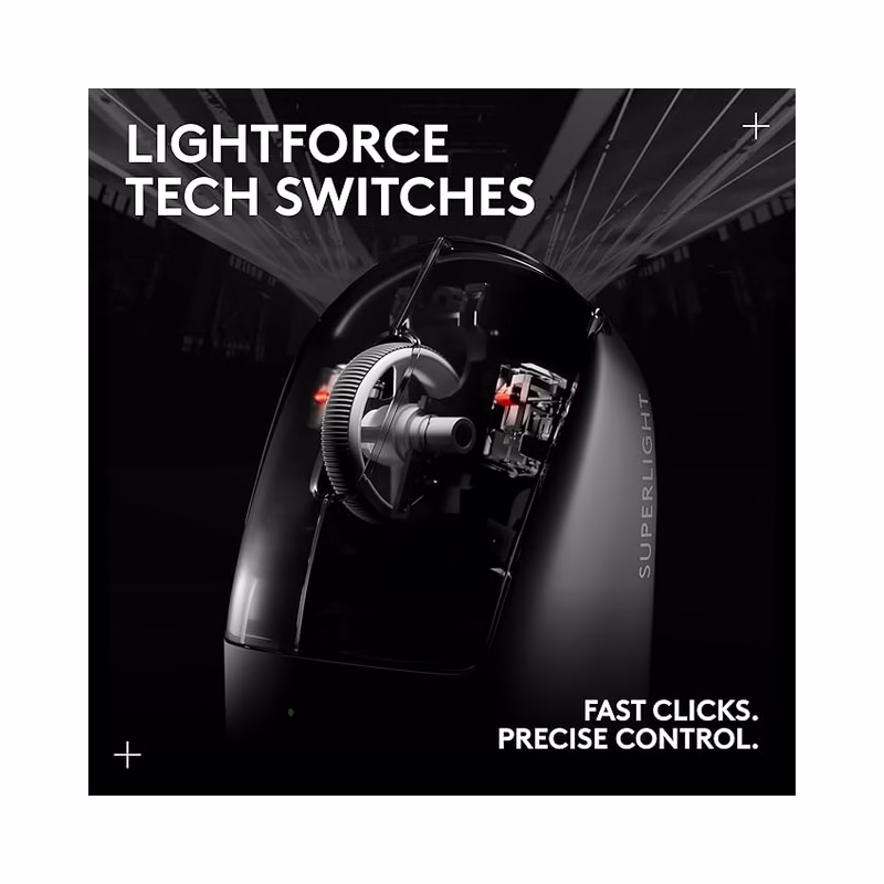Logitech G PRO X Superlight 2 Wireless Gaming Mouse ,60g, HERO 2 Sensor – (Open Box) - view 6