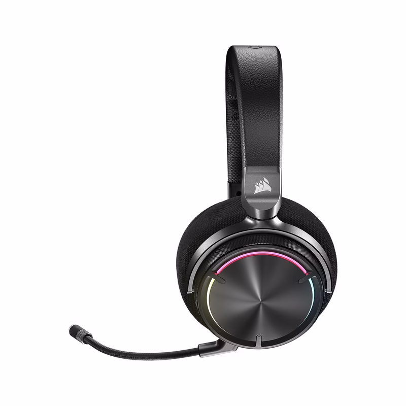 Corsair VIRTUOSO MAX Over-Ear Noise Cancelling Gaming Headphones - Carbon - Brand New - view 5