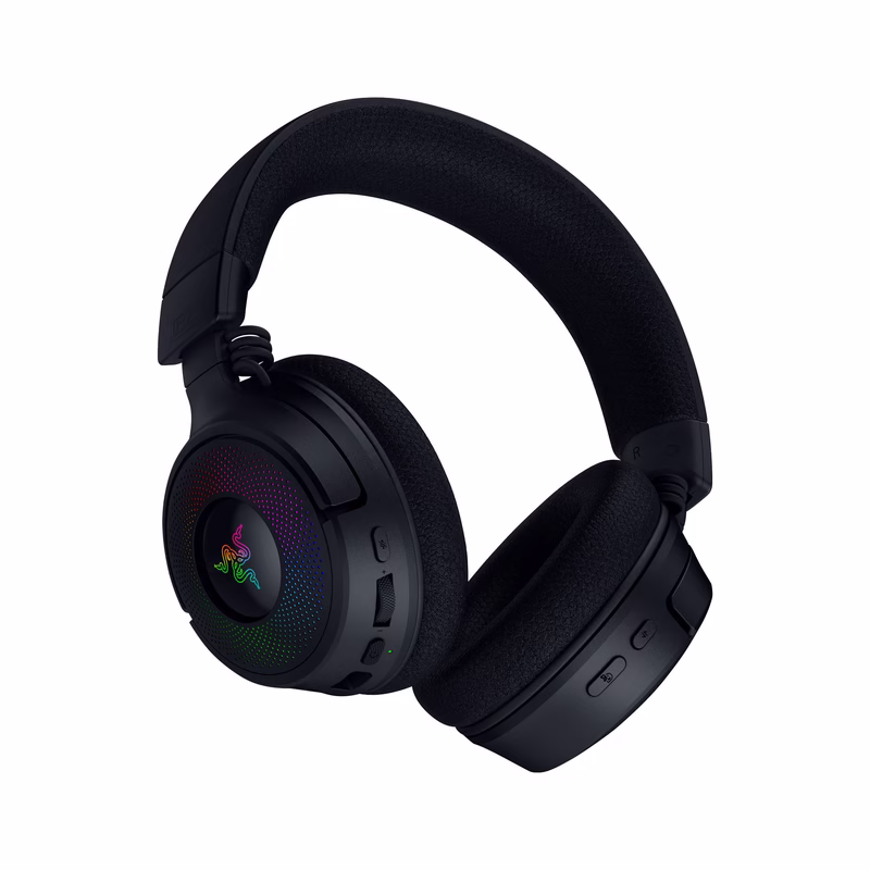 Razer Kraken V4 Wireless Gaming Headset with Microphone - Black - Brand New - view 2