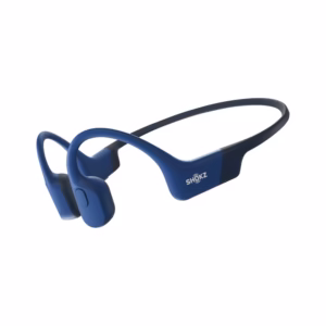 Shokz OpenRun USB-C Open-Ear Bluetooth Headset - Blue - Brand New
