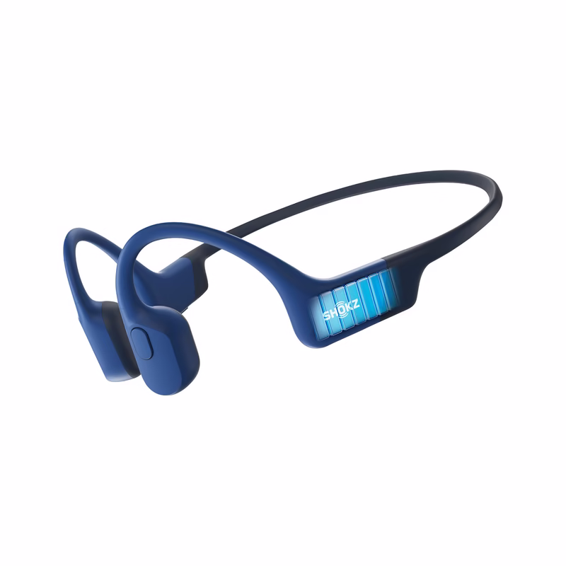 Shokz OpenRun USB-C Open-Ear Bluetooth Headset - Blue - Brand New - view 3