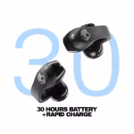 Skullcandy Push 720 Open In-Ear Sound Isolating True Wireless Earbuds - True Black - Brand New - view 2