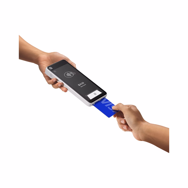 Square Handheld Portable Credit Card Machine - Mineral White - Brand New - view 6