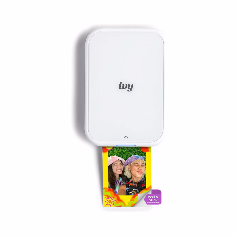 Canon IVY 2 Mini Photo Printer – Wireless Bluetooth, Sticky-Back Prints, iOS & Android | Brand New