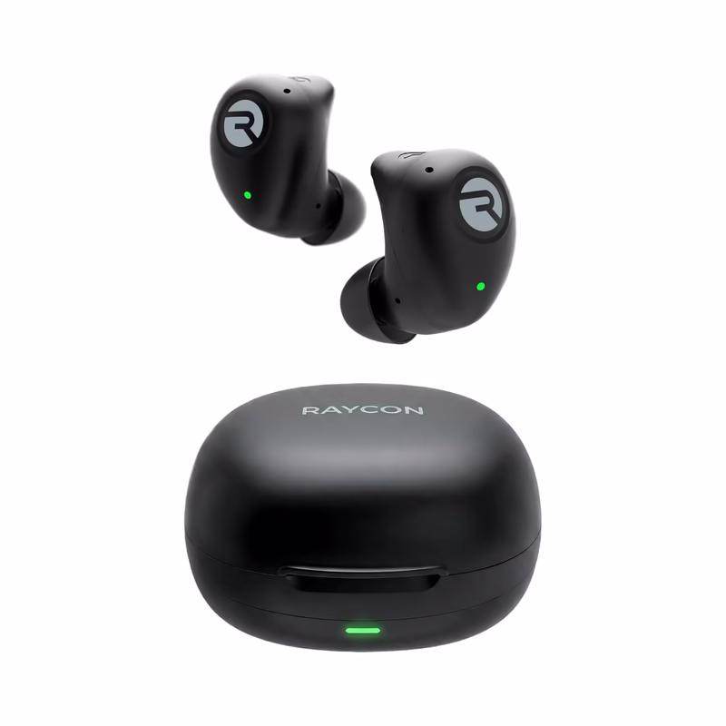 Raycon Fitness Bluetooth Wireless Earbuds + Microphone with ANC, Sweat & Water-Resistant Earphones, 56 Hours Playtime -.