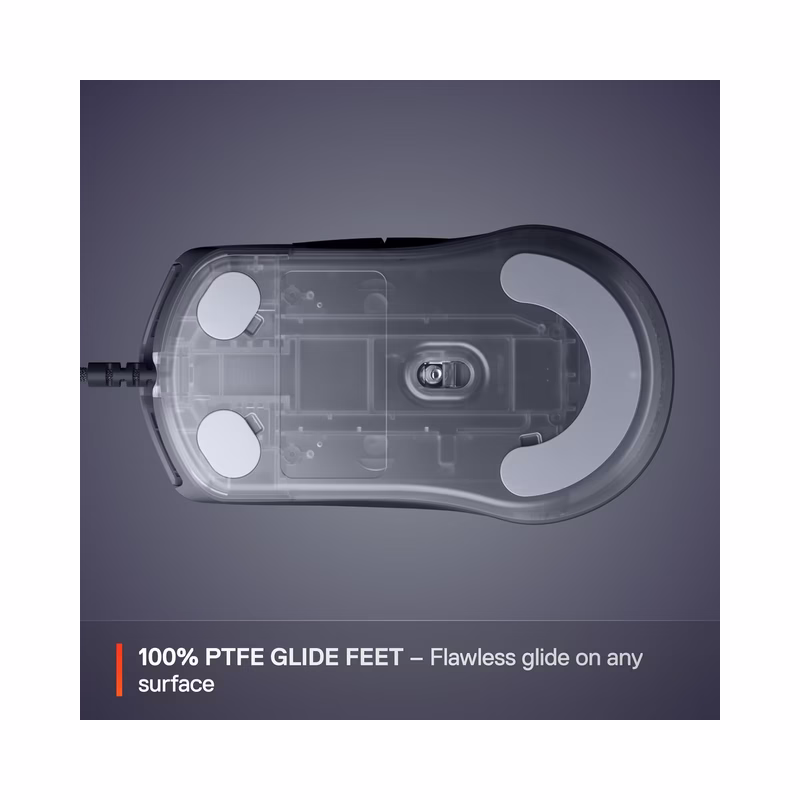 SteelSeries Rival 3 Gen 2 Gaming Mouse — 8500 DPI TrueMove Core Optical Sensor — RGB — Black— Brand New - view 2