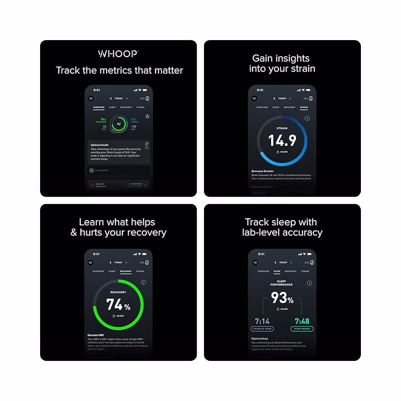 WHOOP 4.0 – Wearable Health, Fitness & Activity Tracker Brand new - view 3