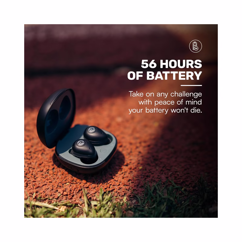 Raycon Fitness Bluetooth Wireless Earbuds + Microphone with ANC, Sweat & Water-Resistant Earphones, 56 Hours Playtime -.