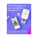 Canon IVY 2 Mini Photo Printer – Wireless Bluetooth, Sticky-Back Prints, iOS & Android | Brand New - view 5