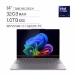 Lenovo Slim 7i 14" OLED Copilot+ PC - Aura Edition - Intel Core Ultra 7 Processor 258V - Windows 11 - 32 GB RAM - 1TB SSD -.