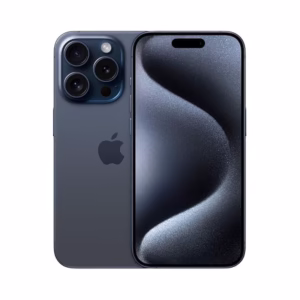 Apple iPhone 15 Pro Max Unlocked Smartphone - Excellent Condition | Certified Pre-Owned - Titanium Blue, 512GB