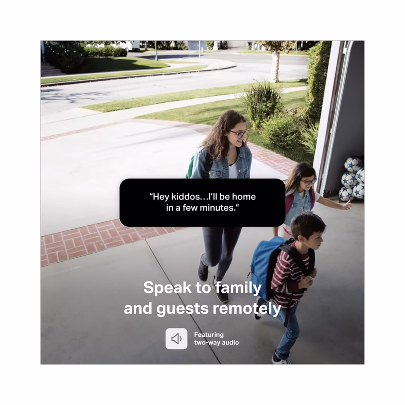 Chamberlain myQ Smart Garage Security Camera – 1080p HD, Night Vision, Two-Way Audio, Wi-Fi | (Brand New) - view 3