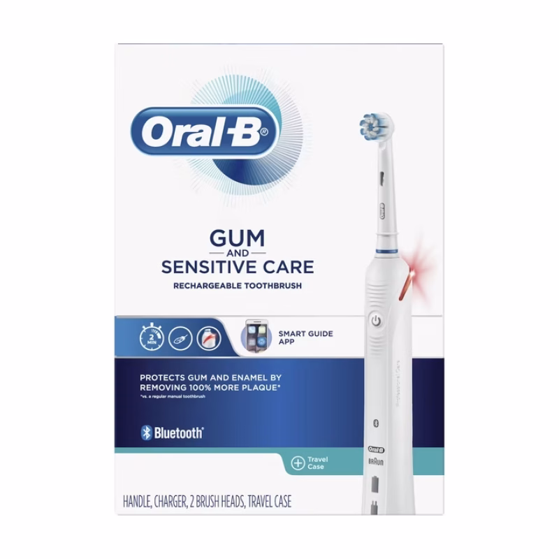 Oral-B Gum and Sensitive Care Rechargeable Electric Toothbrush | Powered by Braun | Open Box