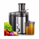 Juicer Machine - 800W Centrifugal Juicer Extractor with Wide Mouth 3” Feed Chute for Fruit Vegetable | Easy to Clean |.