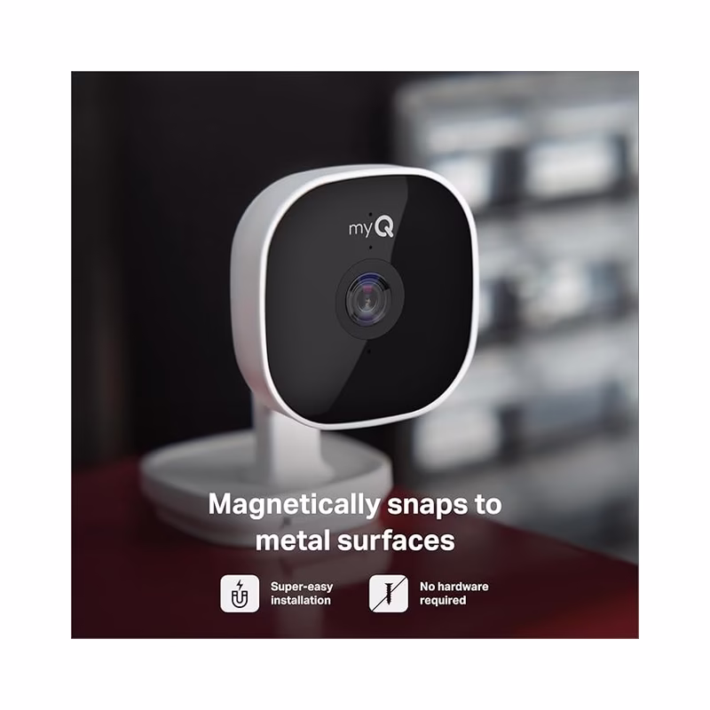 Chamberlain myQ Smart Garage Security Camera – 1080p HD, Night Vision, Two-Way Audio, Wi-Fi | (Brand New) - view 2