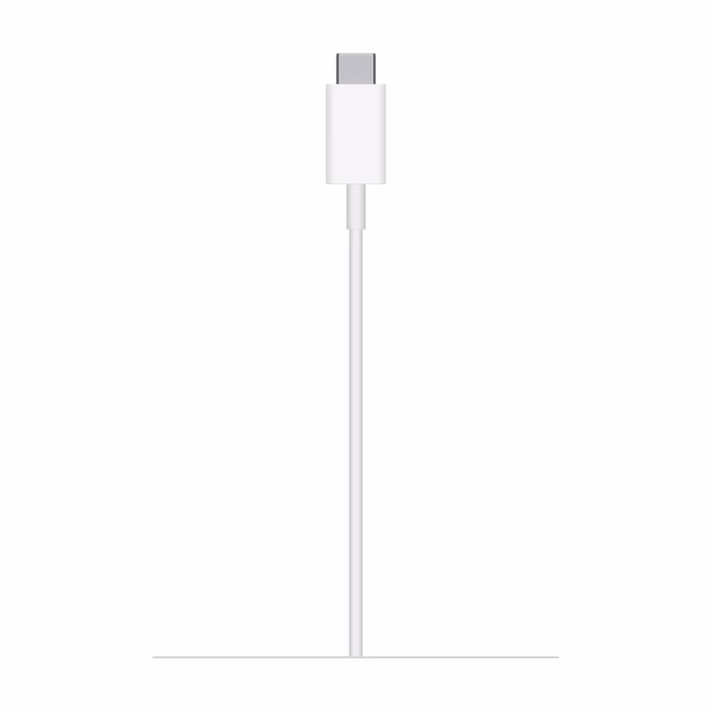Apple MagSafe Charger attached to iPhone