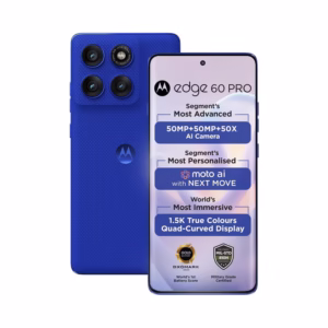 Motorola Moto Edge 60 Pro 5G Ai (12GB+512GB) NFC 50MP Triple Cam - Certified Pre-Owned