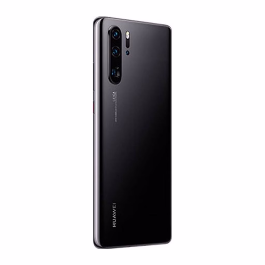 Huawei P30 Pro Black rear panel with Leica quad camera and HUAWEI logo