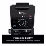 Ninja DualBrew Pro CFP301C touchscreen display with Classic, Rich, Over Ice and Specialty brew styles