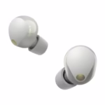 Sony WF-1000XM5 noise cancelling earbuds in Silver
