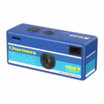 Kodak Charmera keychain digital camera, blue 1987 design