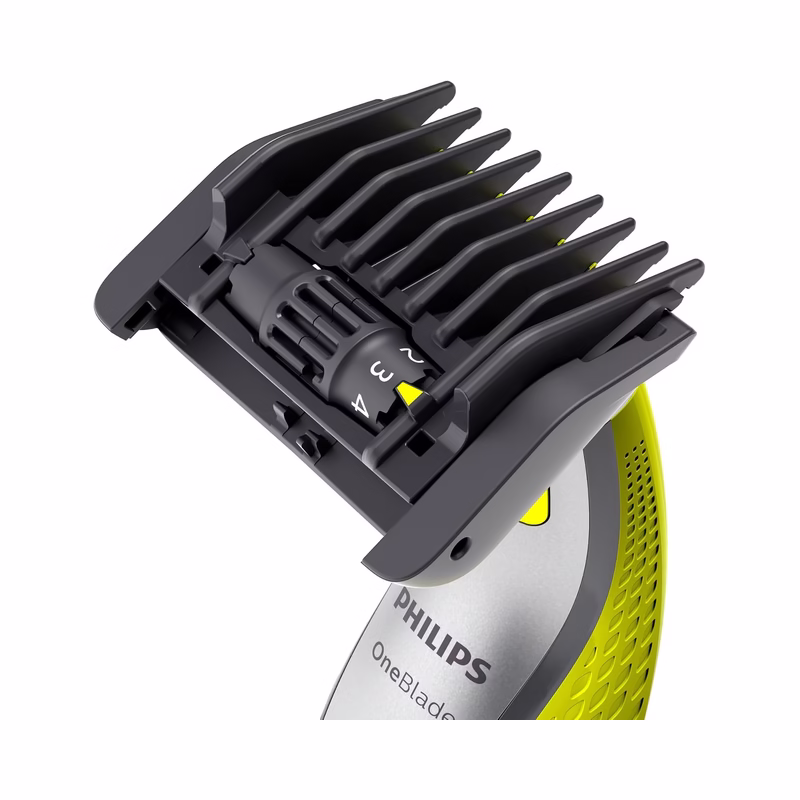 Philips OneBlade 360 QP2834/23 five in one adjustable comb close up