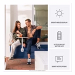Garmin vivoactive 6 bright AMOLED display, up to 11 days of battery life and smart notifications